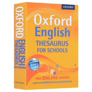 oxford english thesaurus for schools 工具书 牛津学生英语同义词词典 英文原版 进口中学生英语写作字典 纯全英文正版英语书籍