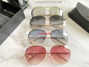 新款 LINDA FARROW 574 琳达.法罗 太阳眼镜 墨镜