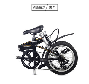 DAHON大行折叠自行车16寸海豚架高碳钢架小轮单车3速BAT630折叠式