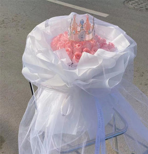 三八节长沙市玫瑰礼盒向日葵绣球花束芙蓉开福天心雨花同城鲜花店