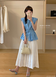 【DARA ROSE】韩系重工温柔刺绣半身裙K2019#WYSY