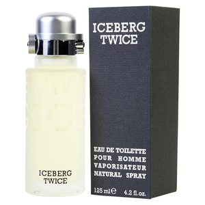 现货正品法国ICEBERG Twice Pour Homme 冰山之冰男士淡香水125ml