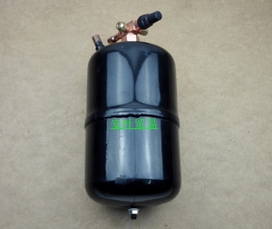 优质冷库热泵立式储液器/制冷设备专用贮液瓶储液罐带阀0.5-20匹L