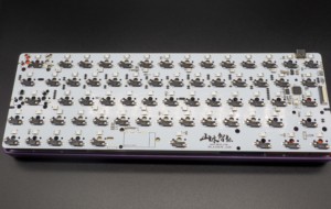 SM64山木智能PCB双模主板机械键盘套件热插拔蓝牙RGB音乐律动正品