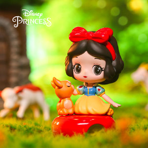 迪士尼公主童话小镇系列盲盒白雪公主娃娃TOPTOY手办女生摆件礼物