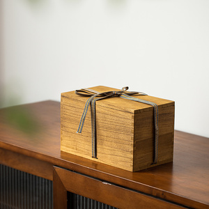 复古正方形文玩收藏礼品盒锦盒包装盒木质礼盒空盒子定制礼