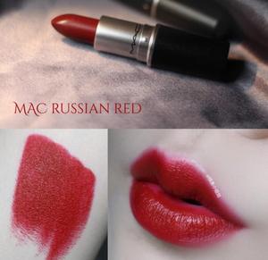 现货 免税 MAC 魅可 russian red 复古俄罗斯红 哑光口红唇膏