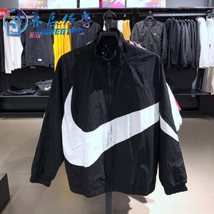 Nike耐克2021春季新品男子大勾子运动梭织夹克外套AR3133-010-100