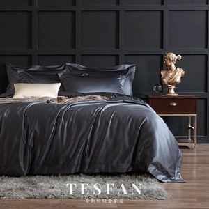 TESFAN意大利进口床单床上四件套全棉纯棉新款140S被套高级感床品