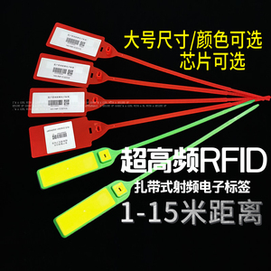 RFID扎带电子标签超高频射频芯片智能铅封资产管理封条915M无源6C