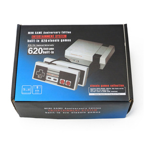 跨境工厂NES游戏机FC迷你主机红白机经典电视游戏机PXP500款620款
