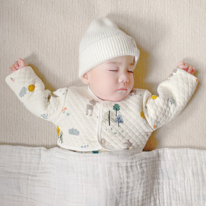 婴儿护肩膀坎肩新生儿童防冻衣小孩夏季防寒披肩宝宝保暖睡觉专用