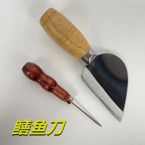 破鳝鱼刀工具不锈钢鳝鱼刀剖鳝鱼刀杀黄鳝刀鲫鱼刀剔骨刀专用板子