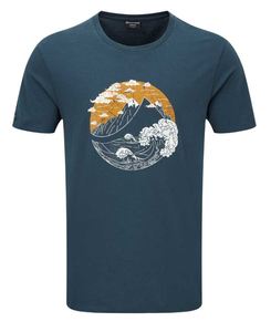 【施】 Montane Great Mountain T-Shirt 男款輕量有机棉圖案T恤