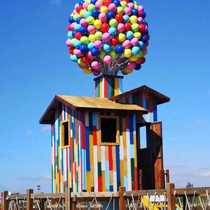 气球空中小木屋网红环游拍照户外美飞屋支持定制大型飞屋环游记