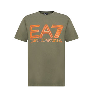 ARMANI/阿玛尼EA7系列24年夏季新品男士运动时尚修身圆领短袖T恤