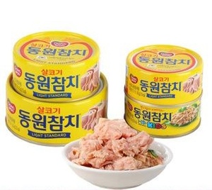 韩国进口东远金枪鱼即食罐头寿司包饭拌饭100g150g250g 5个包邮