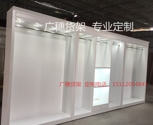 影楼婚纱展示柜高档烤漆礼服西装柜子服装店货架背柜展柜厂家直销