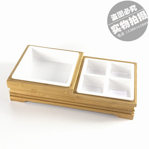 创意竹木制豆腐盒豆腐模具个性餐具压豆腐盒子豆腐花套装抖音同款