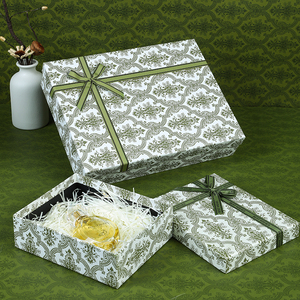 白色礼品盒空盒香水生日礼物盒围巾衬衫包装盒高档礼盒伴手礼盒子