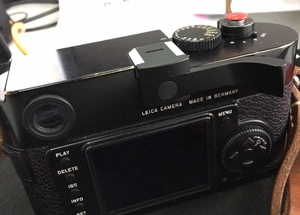 COTTA Leica/徕卡指柄 徕卡M8 M9大拇指柄 M9-P ME相机手指柄黑色