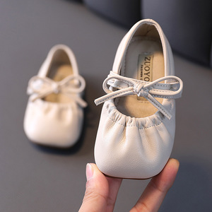 女婴儿幼儿学步鞋女宝宝公主鞋0小童皮鞋子1一3周岁2女童软底春秋