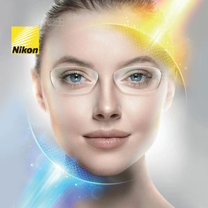 Nikon尼康镜片八轴智蓝双非球 1.74防蓝光高度近视高散光近视眼镜