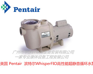 美国 Pentair滨特尔WhisperFIO高性能超静音循环水泵 原装0.5-3hp