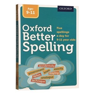 牛津儿童拼写词典 英文原版 Oxford Better Spelling 拼读3000单词 英国小学高年级牛津英英字典词典 全英文版进口英语工具书籍