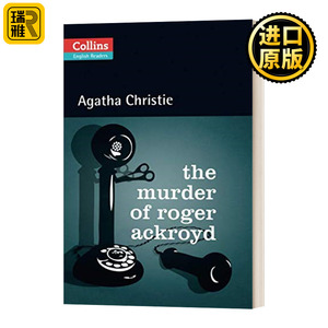 阿加莎分级阅读 罗杰疑案 英文原版小说 Collins Agatha Christie ELT Readers The Murder of Roger Ackroyd B2柯林斯 英语书籍