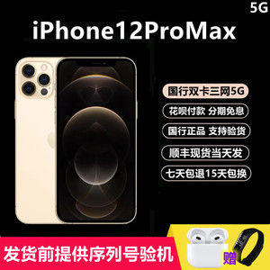 分期免息Apple/苹果 iPhone 12 Pro Max国行双卡5G手机 苹果12pro