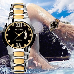 瑞士机芯官方正品手表男士手表防水男表钨钢带日历石英表商务手表