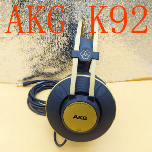 原装正品AKG k92 HiFi头戴式全封闭直主播音乐听力专业监听耳机