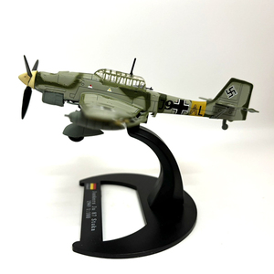 1/100 战斗机德 Ju-87 斯图卡 合金飞机模型俯冲轰炸机（经典)
