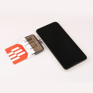 适用于苹果安卓手机外置卡槽运营商SIM卡测试卡套转接延长插卡器
