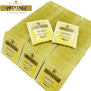 川宁豪门伯爵红茶茶包100片 袋泡茶商用烘焙奶茶Twinings红茶