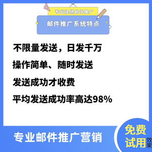 EDM邮箱推廣邮件模版发送外贸客户开发采集外贸营销获客 搜索引擎