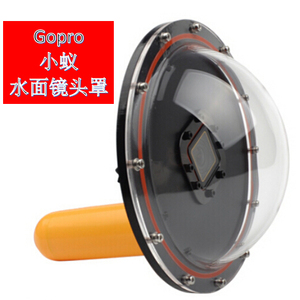 GoPro hero7 65 4小蚁相机配件水面镜头罩浮潜防水壳球面罩UV滤镜