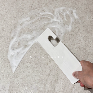 宅蘑菇白色硅胶刮水器厨房台面卫生间浴室瓷砖玻璃刮水板清洁神器