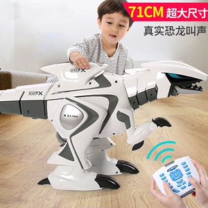 超大号儿童遥控电动恐龙玩具动物智能霸王龙暴仿真机器人模型男孩