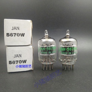 全新原盒美国 GE 5670/6N3/2C51/396A电子管 军JAN级 通用