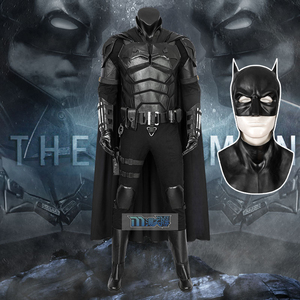 漫天际电影蝙蝠侠2022cos布鲁斯·韦恩新战衣cosplay服装全套4579