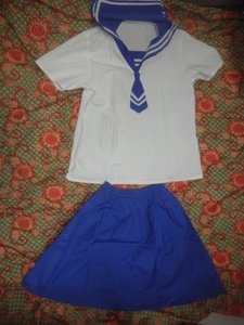 八九十年代儿童短袖衣服裙子一套女学生套装儿童套装老旧童装145