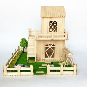 木工diy材料包自己动手制作的玩具儿童木工坊工具套装立体模型