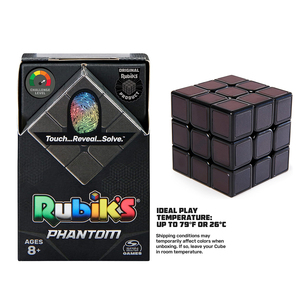 Rubiks感温变色魔方Phantom冬日幻影 盲拧鲁比克方块3阶益智正版