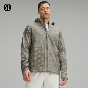 Water-Repellent 男士徒步网格拉绒夹克丨lululemon丨LM4AQ0S