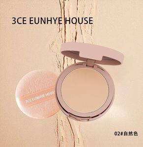 大牌正品3CE Eunhye House丝绒无瑕粉饼控油定妆持久不脱妆遮瑕女