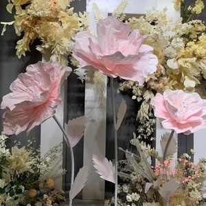 特价新款婚礼婚庆路引手柔纸布置手工纸艺花橱窗道具装饰舞台装饰