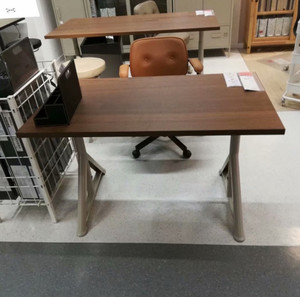 宜家国内代购IKEA伊朵森笔记本电脑桌书桌办公桌学习桌书房写字台