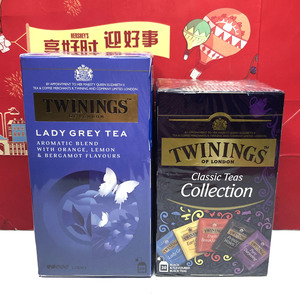 临期清仓波兰twinings川宁仕女伯爵红茶50g袋泡调味茶美味茶包
